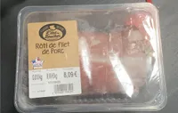 Roti de filet de porc