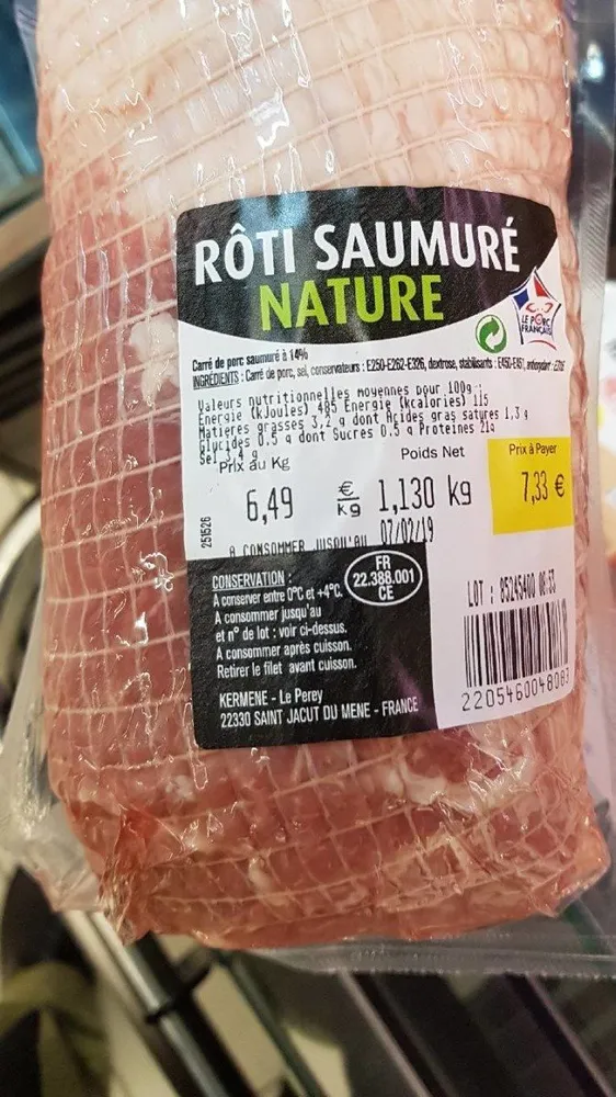Rôti saumuré