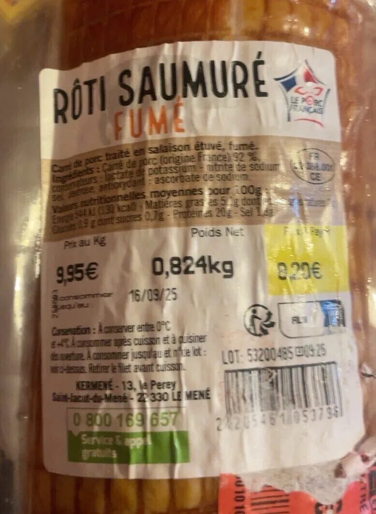 RÔTI SAUMURÉ FUMÉ