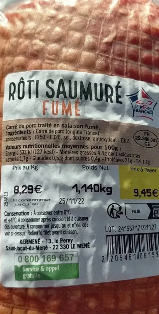 Rôti saumuré