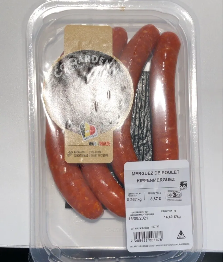 Merguez de poulet
