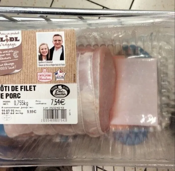 Rôti de filet de porc