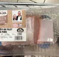 Rôti de filet de porc