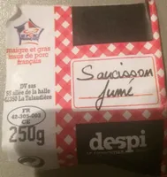Saucisson fumé
