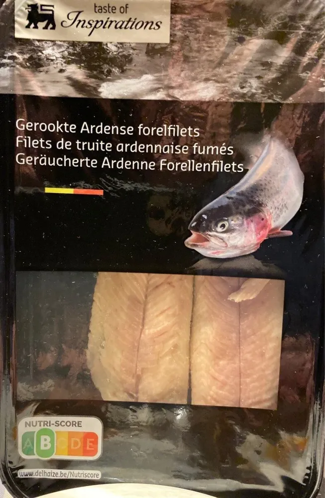Filets de truite ardenaise
