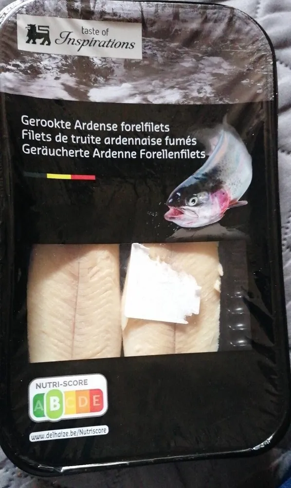 Filets truite fumés