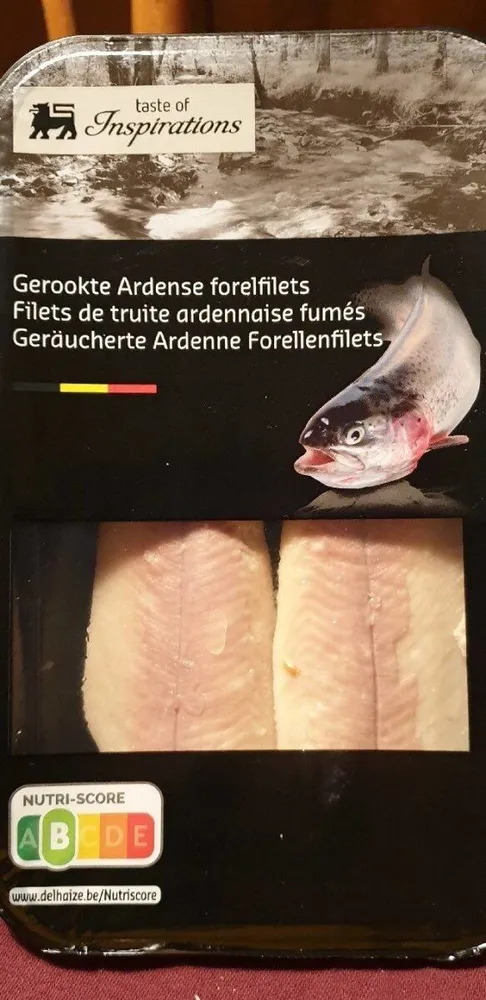 Filets de truite ardennaise fumés