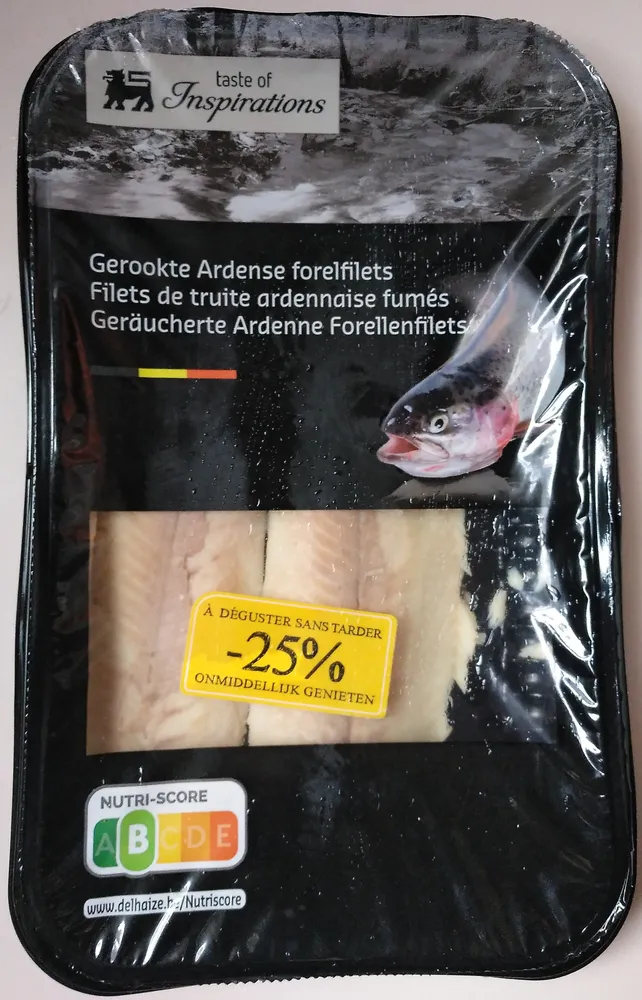 Gerookte Ardense forelfilets