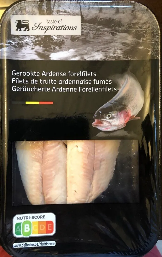 Gerookte Ardense forelfilets