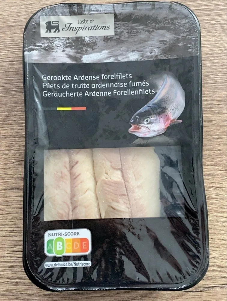 Filets de truite ardennaise fumés