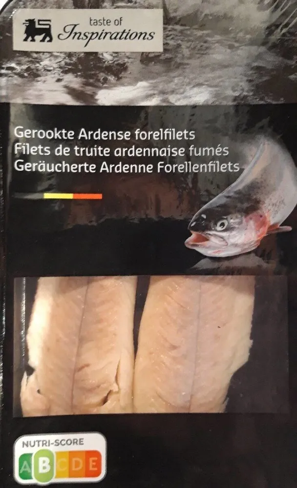 Filet de truite ardennaise fumés