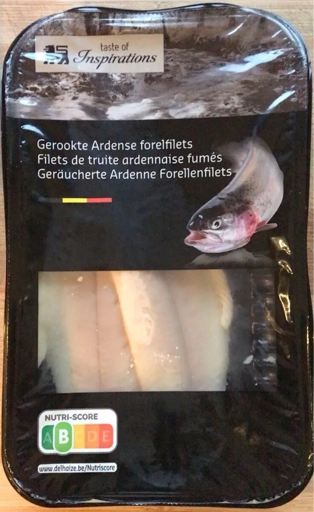 Filets de truite ardennaise fumés