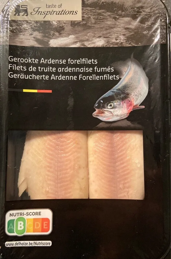 Filets de truite ardennaise fumés