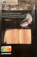 Filets de truite ardennaise fumés