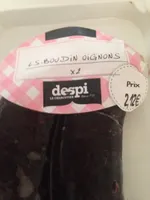 Boudin oignon