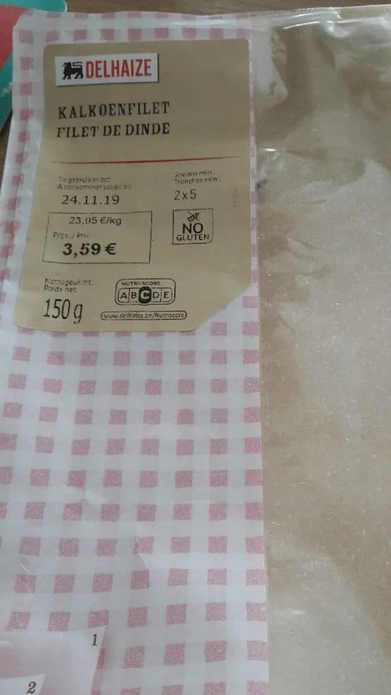 Filet de dinde Delhaize