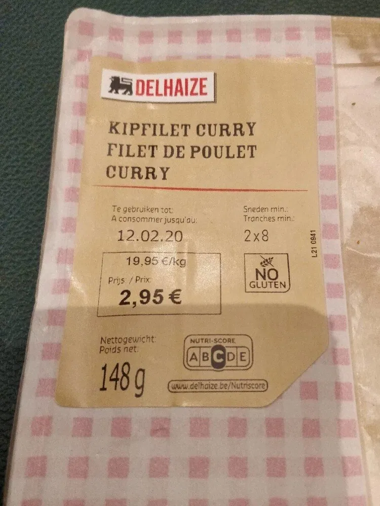 Filet de poulet au curry