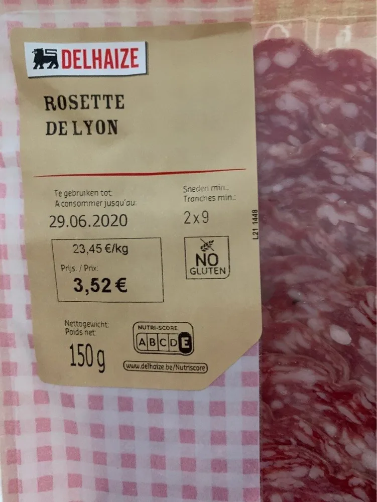 Rosette de Lyon Delhaize