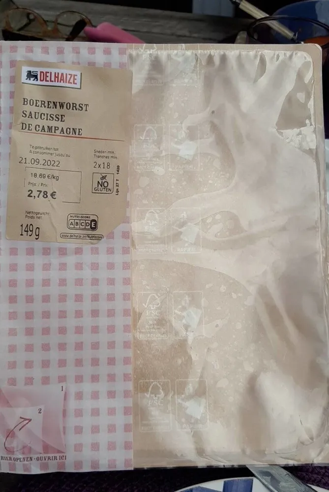Saucisse de campagne
