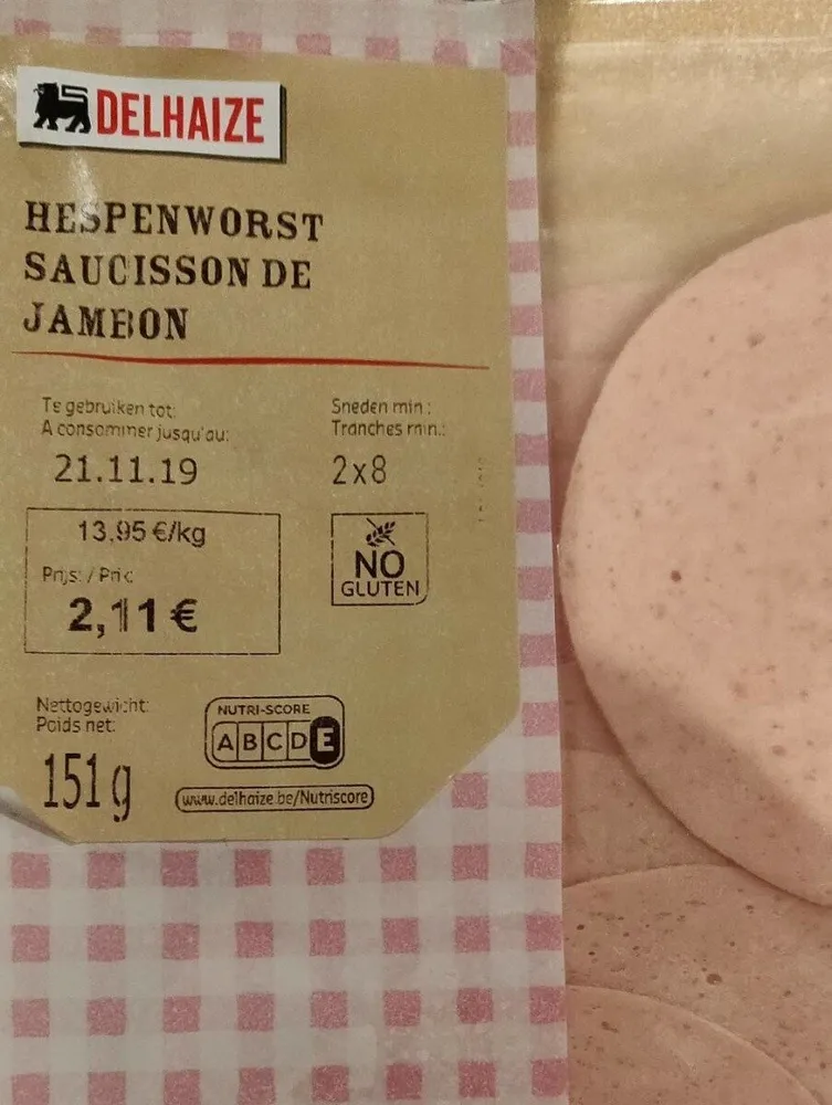Saucisson au jambon