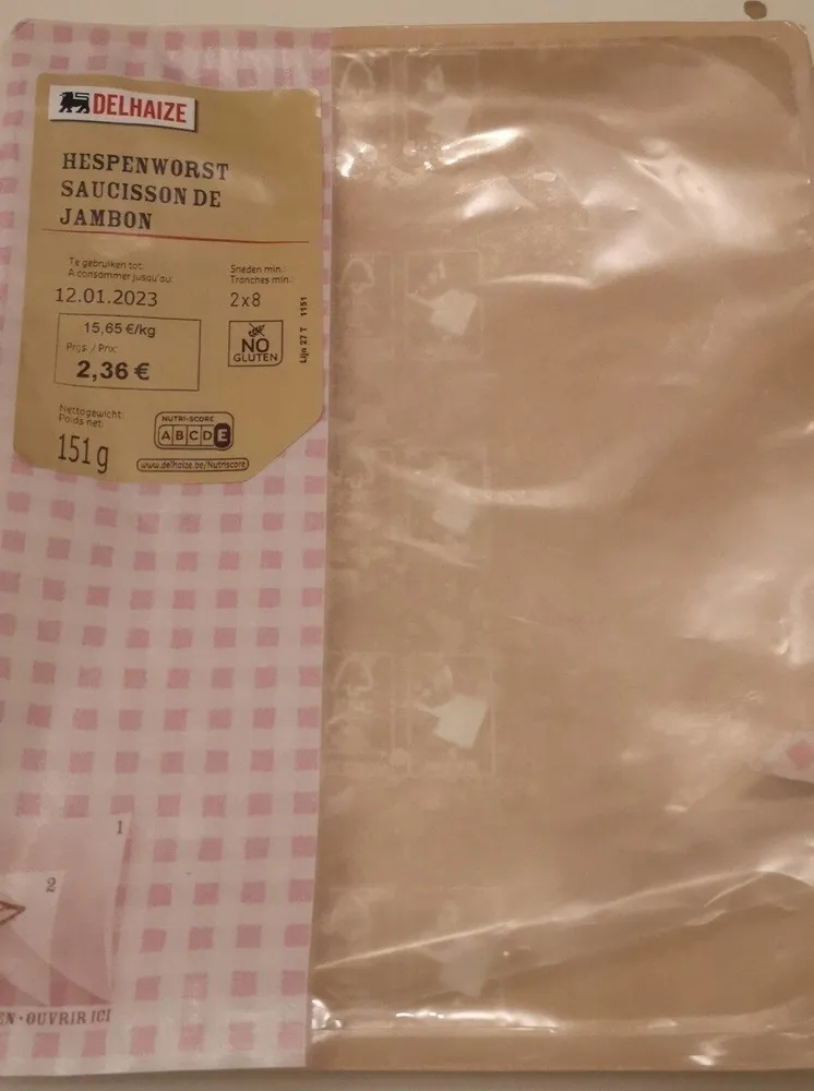 Saucisson de jambon