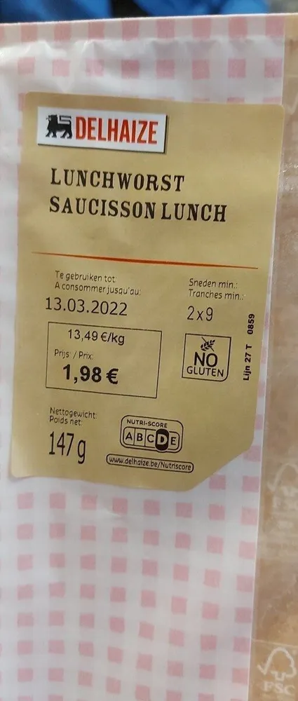 Saucisson lunch