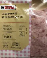 Saucisson lunch