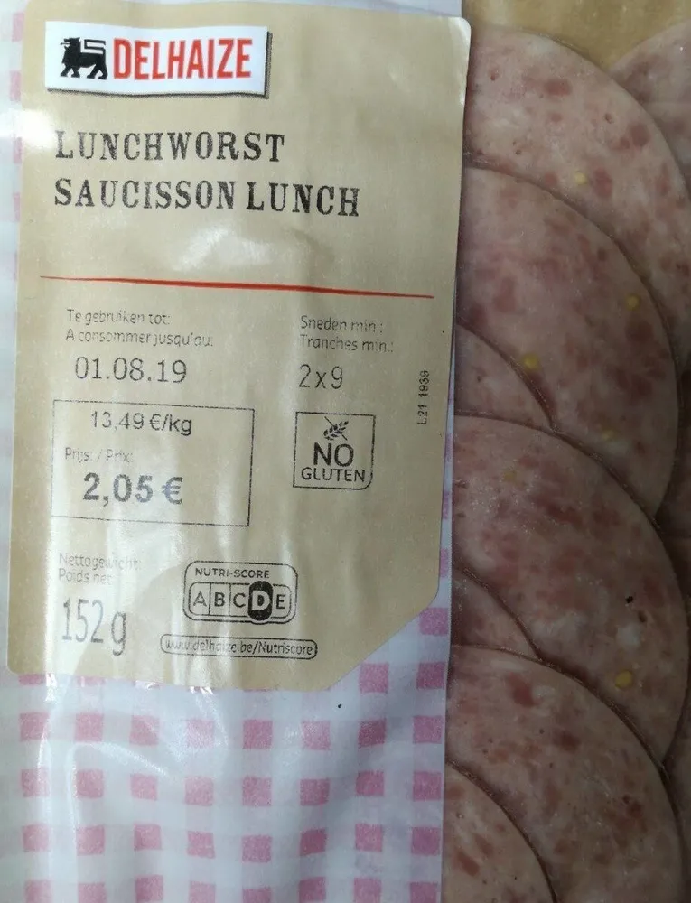 Saucisson lunch