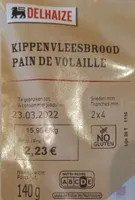 Kippenvleesbrood
