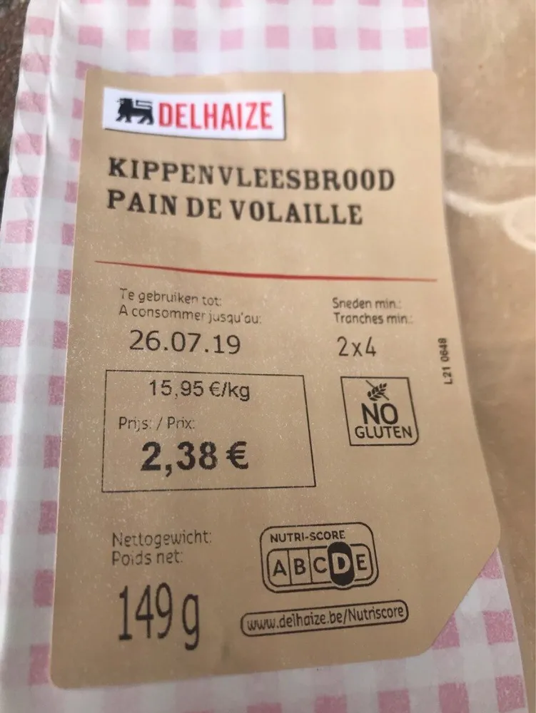 Pain de volaille