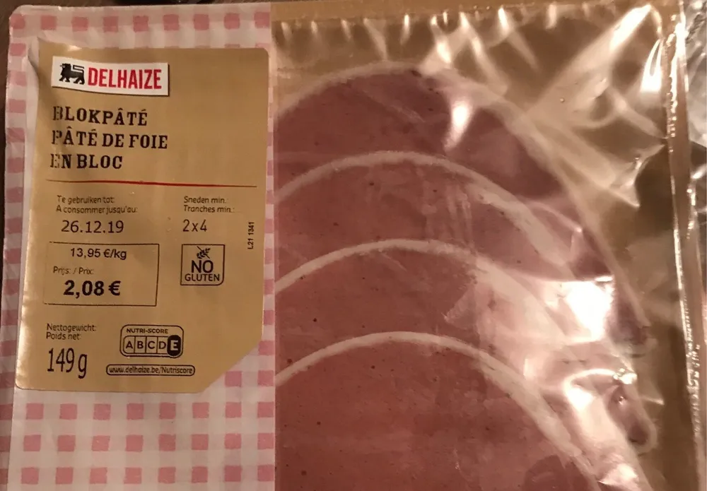 Pâté de foie en bloc