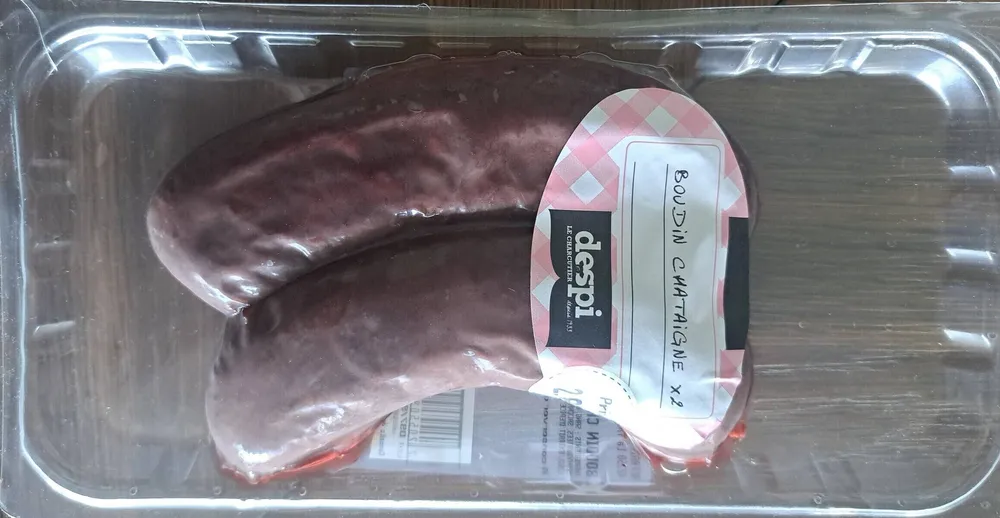 Boudin chataignes