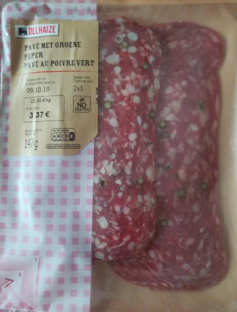Pavé au poivre vert