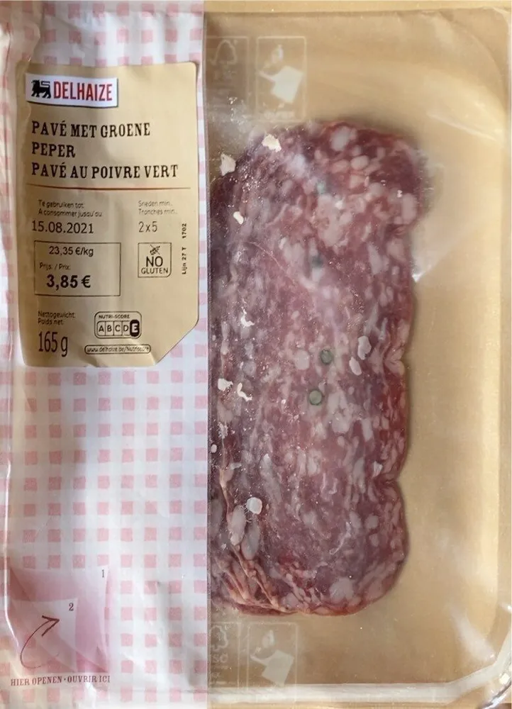 Pavé au poivre vert