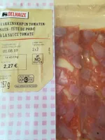 Tête de porc à la sauce tomate