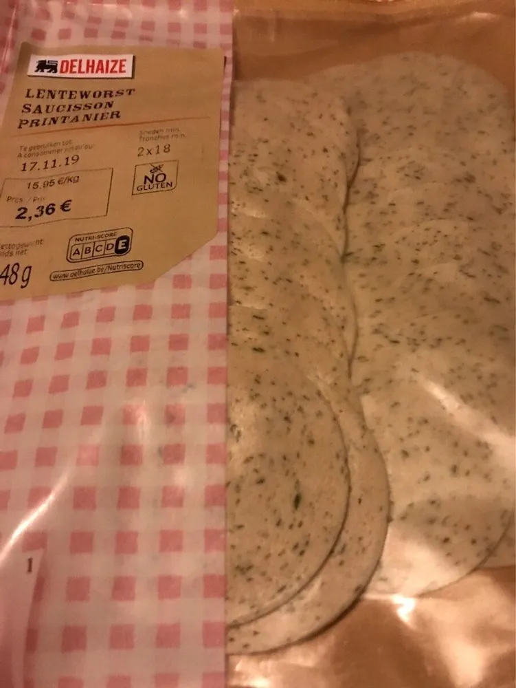 Saucisson printanier