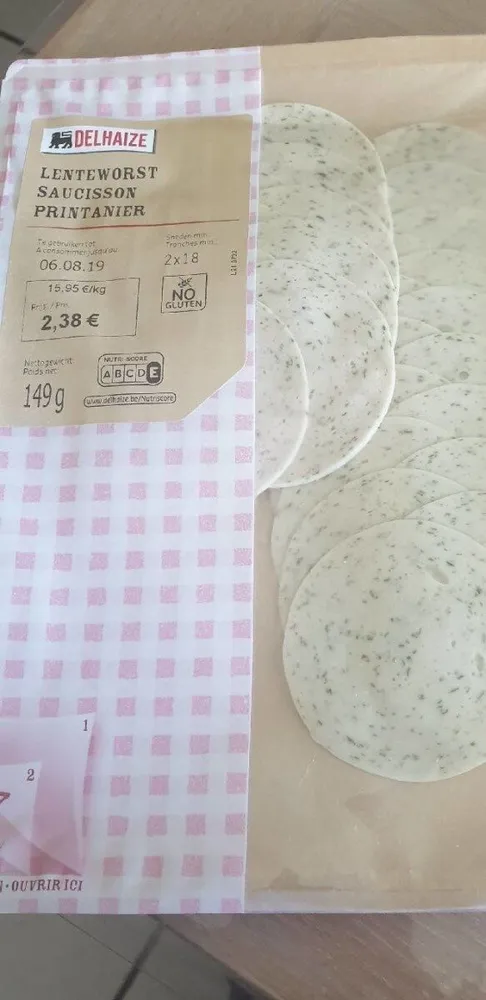 Saucisson printanier