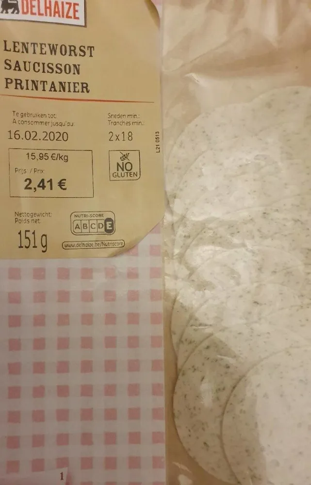 Saucisson Printanier