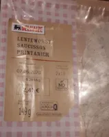 Saucisson printanier