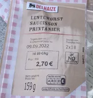 Saucisson printanier