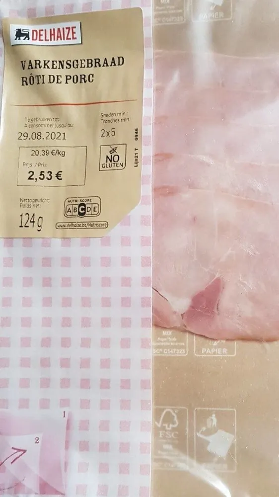 Rôti  de porc