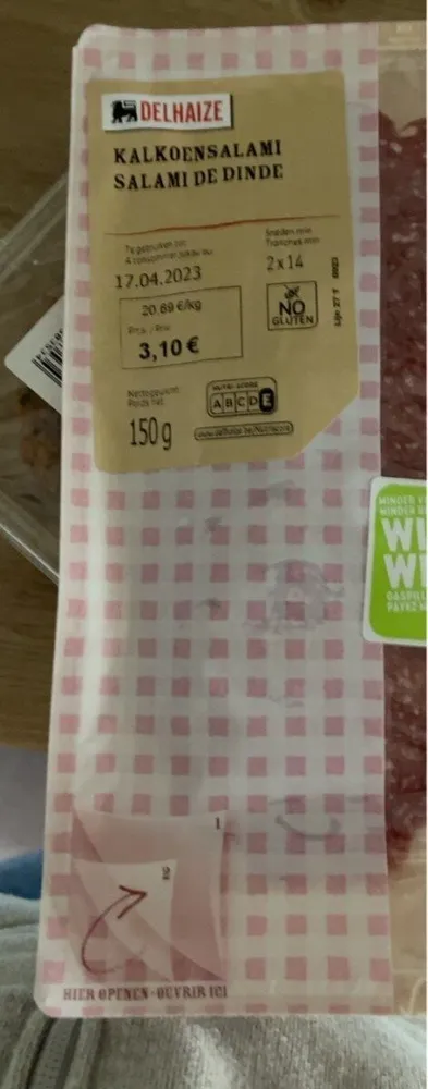 Salami de dinde