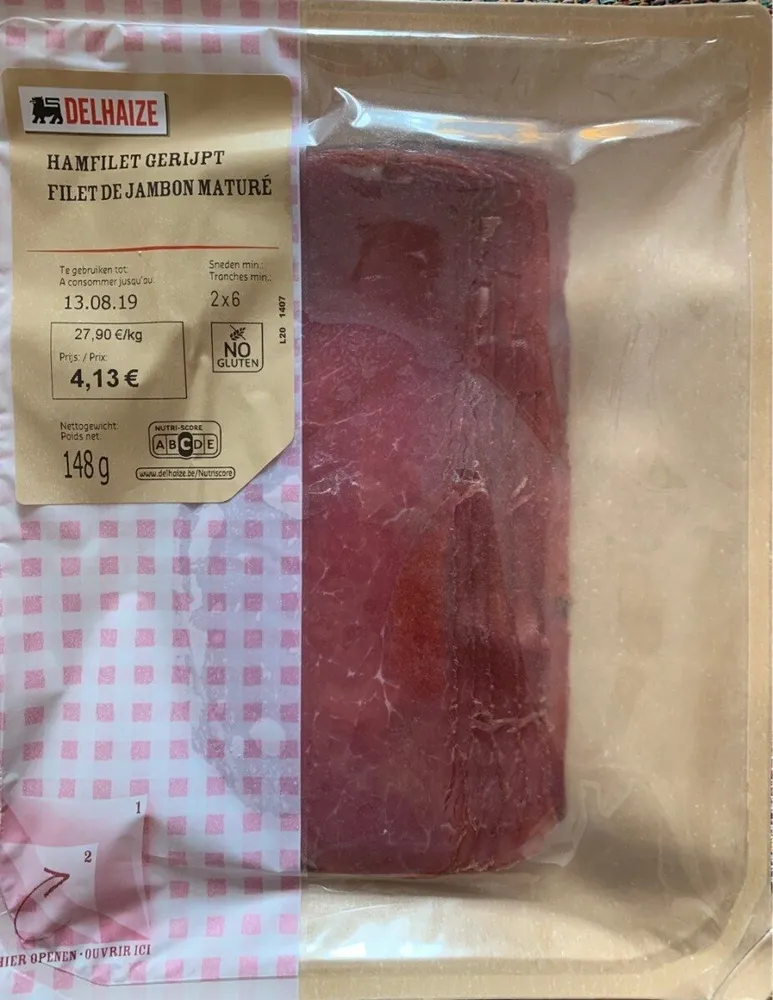 Filet de jambon maturé