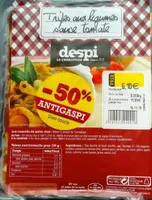 Tripes aux légumes sauce tomate