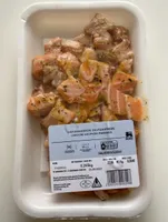 Lardon saumon marines