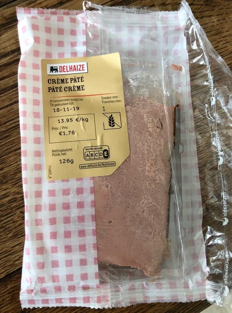 Pâté crème