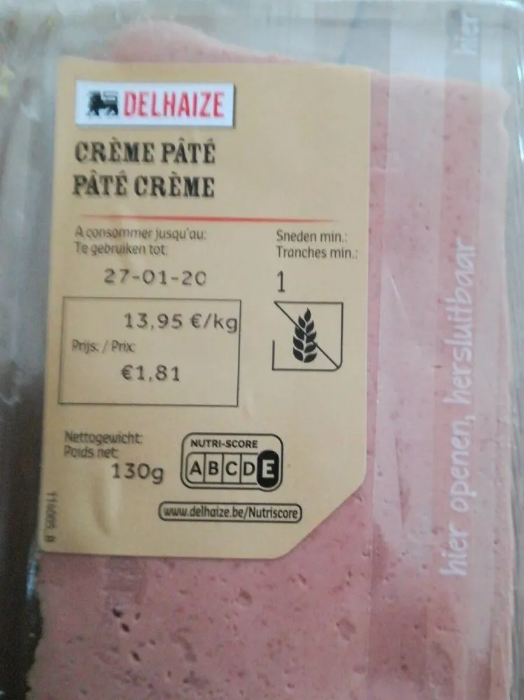 PÂTE CREME