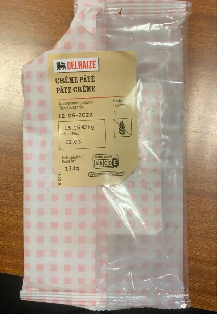 Pâté crème