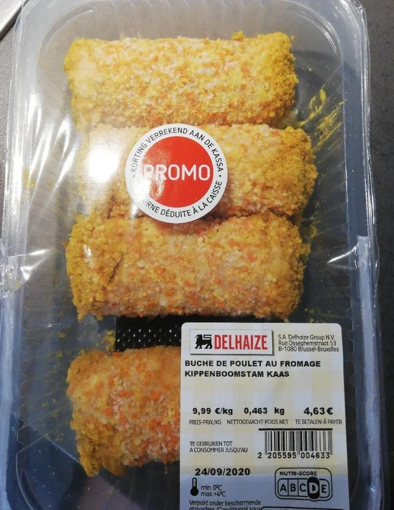 Bûche de poulet au fromage