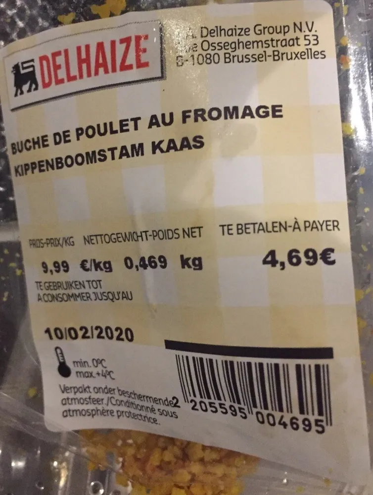 Kippenboomstam kaas